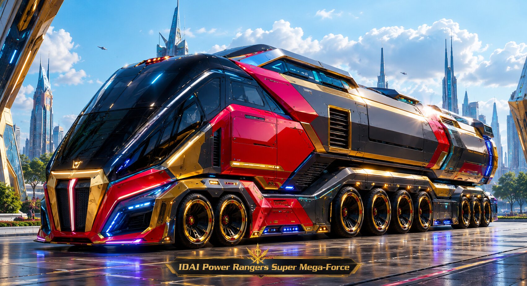 Wraith Urban – Super All-Terrain Armored Transport Truck